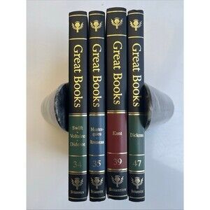 4 volumes of Brittanica’s Great Books Series